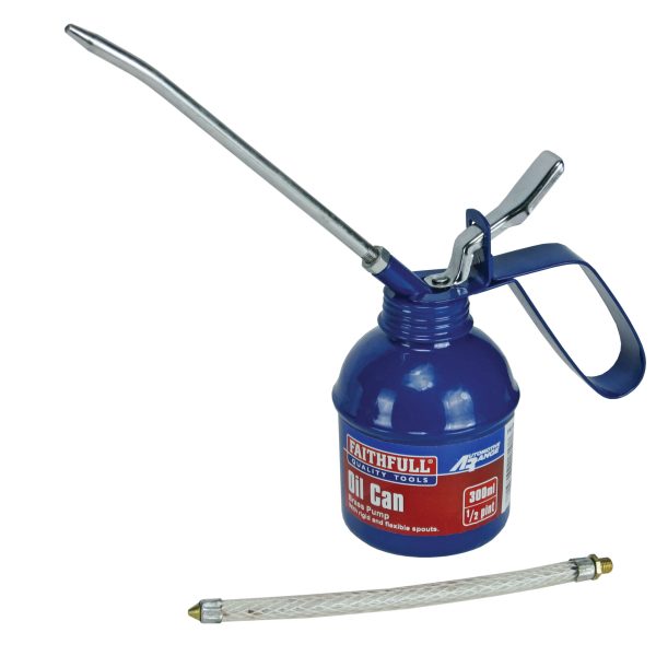 FAITHFULL Lever Type Oil Can 300ml