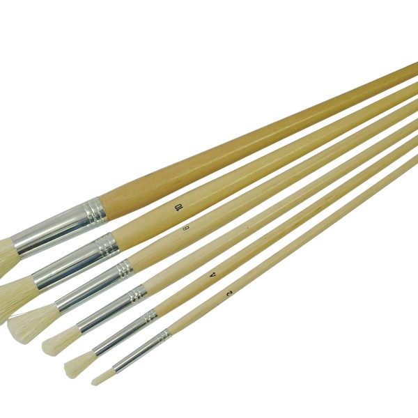 FAITHFULL Round Fitch Brush Set. 6 Piece