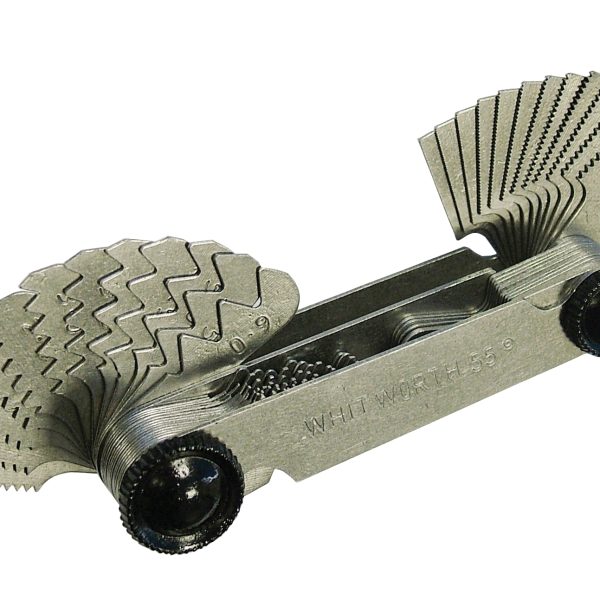 FAITHFULL Screw Pitch Gauge 52 Metric Whitworth