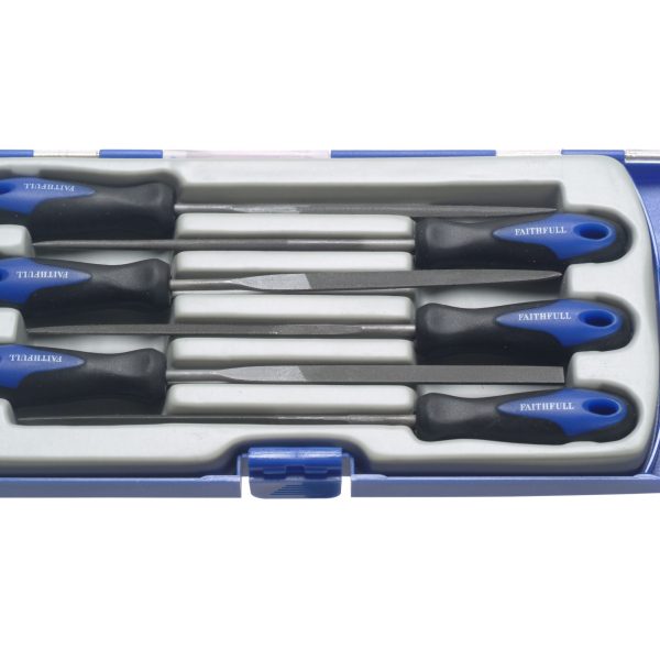 FAITHFULL Precision Needle File Set 6 Piece