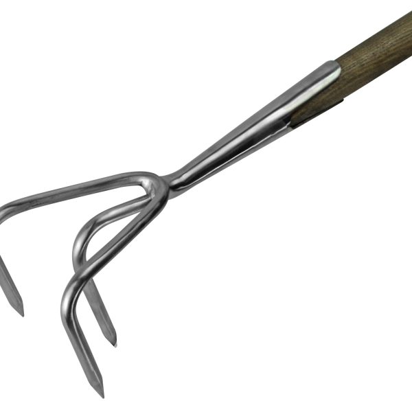 FAITHFULL Prestige Stainless Steel Cultivator Ash Handle