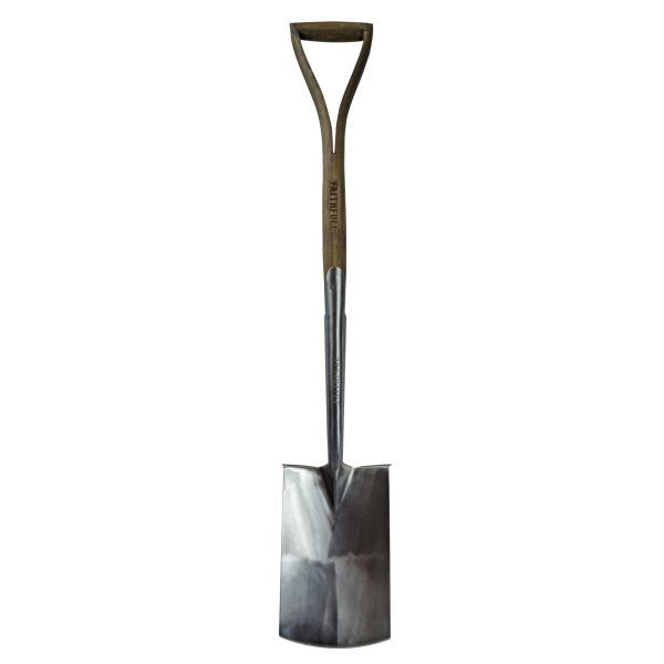 FAITHFULL Prestige Stainless Steel Digging Spade Ash Handle