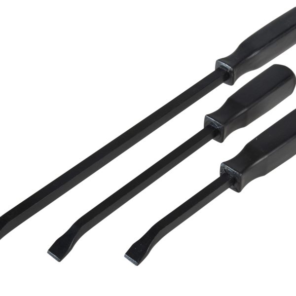 FAITHFULL Mechanic's Pry Bar Set, 3 Piece 210, 300 & 450mm