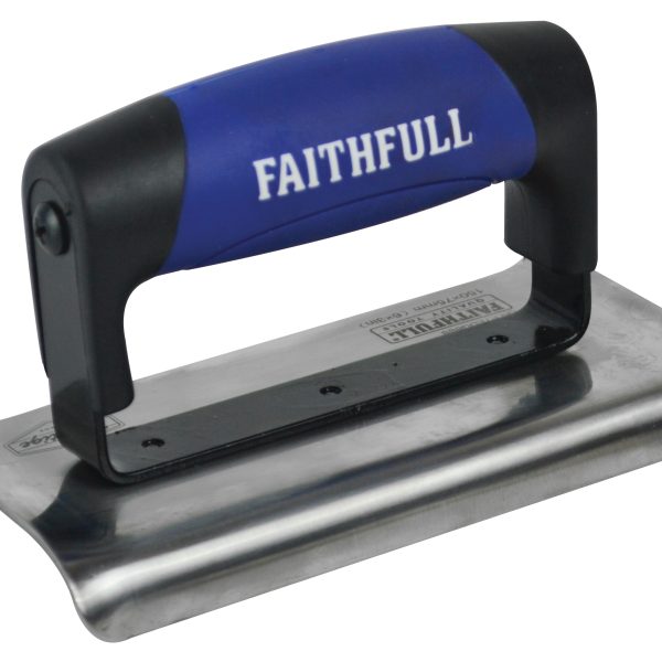FAITHFULL Prestige Edging Trowel 6 x 3in