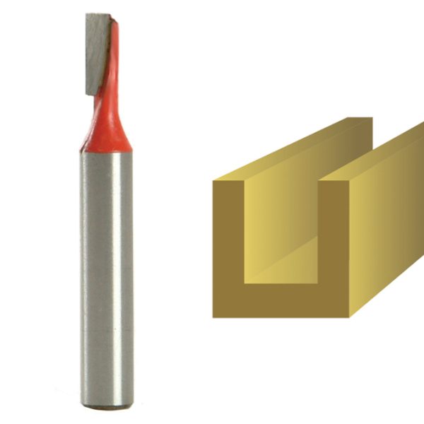 FAITHFULL Router Bit TCT Single Flute 4.0 x 11mm 1/4in Shank