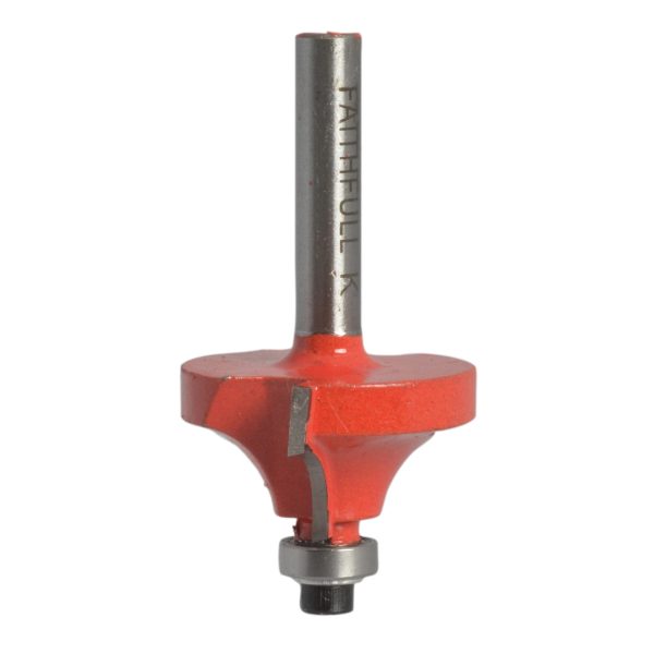 FAITHFULL Router Bit TCT Ovolo 16.5mm 1/4in Shank