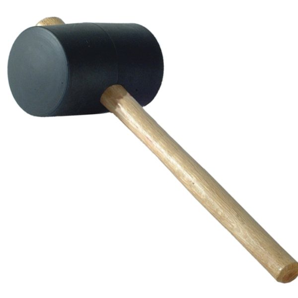 FAITHFULL Rubber Mallet - Black 567g (20oz)