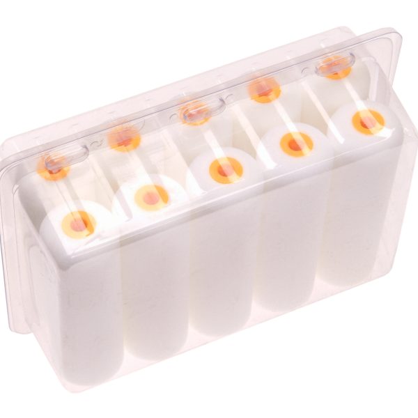 FAITHFULL Foam Mini Roller Refills 100mm (4in) Pack of 10