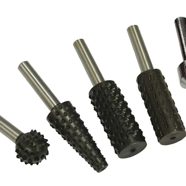 FAITHFULL Rotary Rasps (4) & Countersink (1) Set