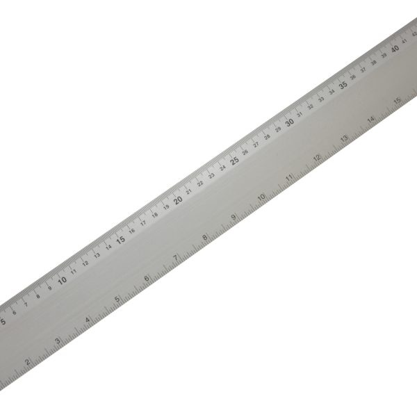 FAITHFULL Aluminium Flat Rule 1m/39in