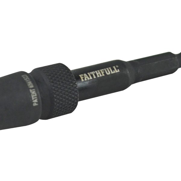 FAITHFULL Impact Rated Universal Bit Holder 75mm