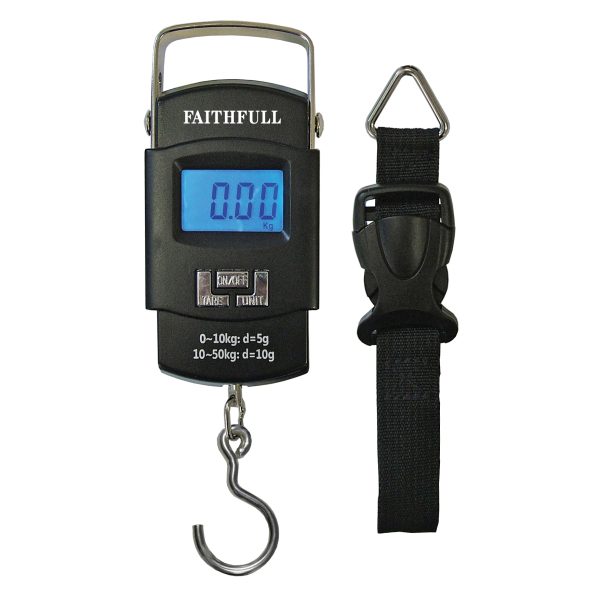 FAITHFULL Portable Electronic Scale 0-50kg