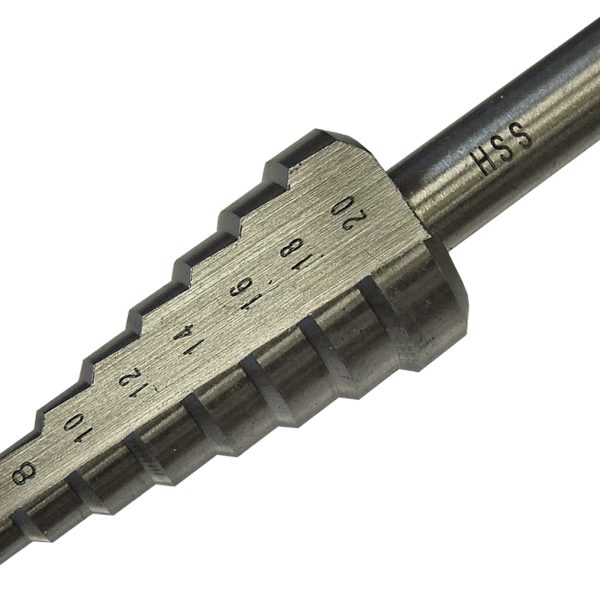 FAITHFULL HSS Step Drill Bit 6-20mm
