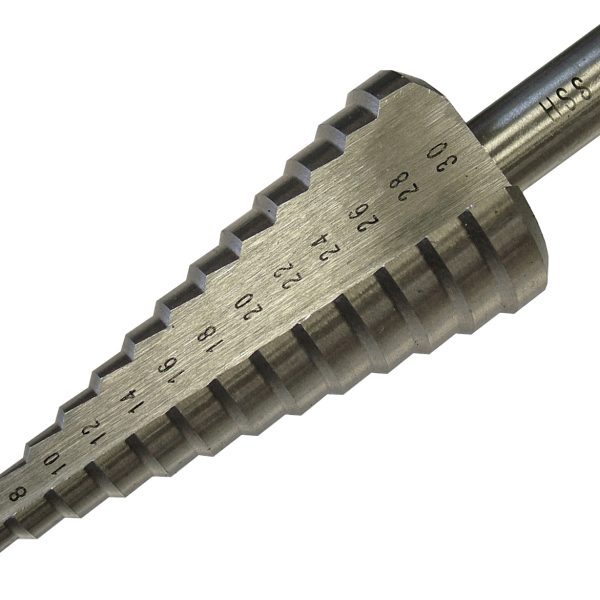 FAITHFULL HSS Step Drill Bit 6-30mm