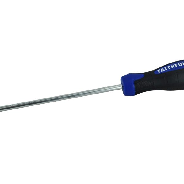 FAITHFULL Soft Grip Screwdriver Parallel Slotted Tip 5.5 x 150mm