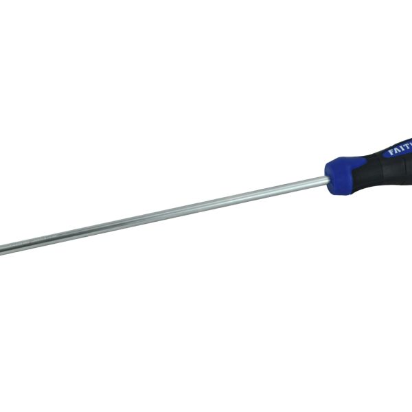 FAITHFULL Soft Grip Screwdriver Parallel Slotted Tip 6.5 x 250mm