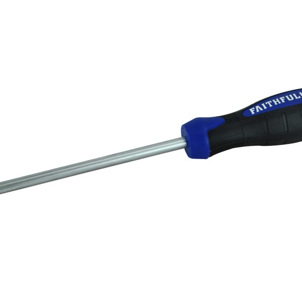 FAITHFULL Soft Grip Screwdriver Pozidriv Tip PZ3 x 150mm