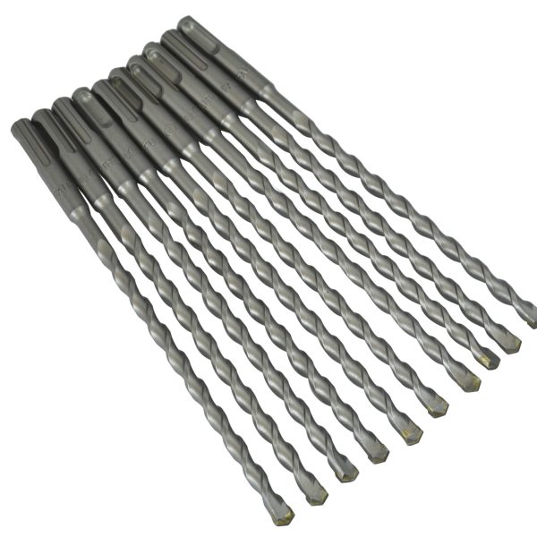 FAITHFULL SDS Plus Drill Bit 8mm OL: 210mm WL: 150mm Bulk 10