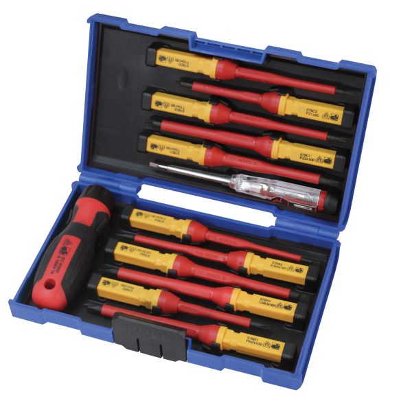 FAITHFULL Interchangeable VDE Screwdriver Set, 13 Piece
