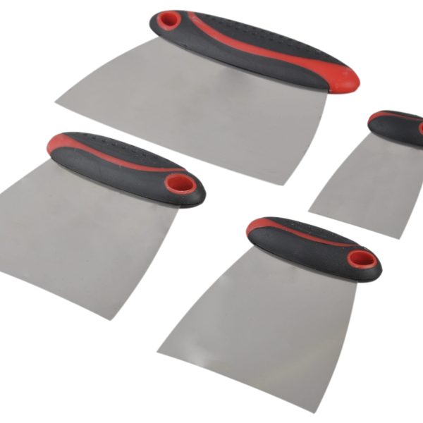 FAITHFULL Stainless Steel Filler & Spreader Set, 4 Piece