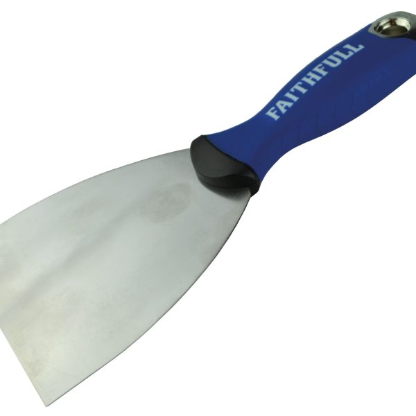 FAITHFULL Soft Grip Filling Knife 100mm