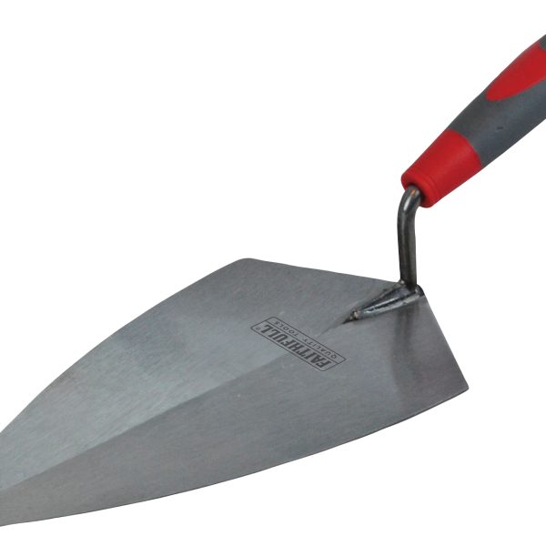 FAITHFULL Philadelphia Pattern Brick Trowel Soft Grip Handle 11in