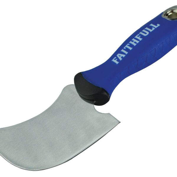 FAITHFULL Professional Window Knife Quarter Moon