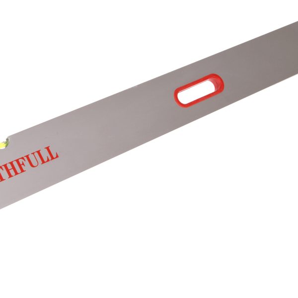FAITHFULL Screeding Level 2.4m (8ft) 3 Vial & Grips