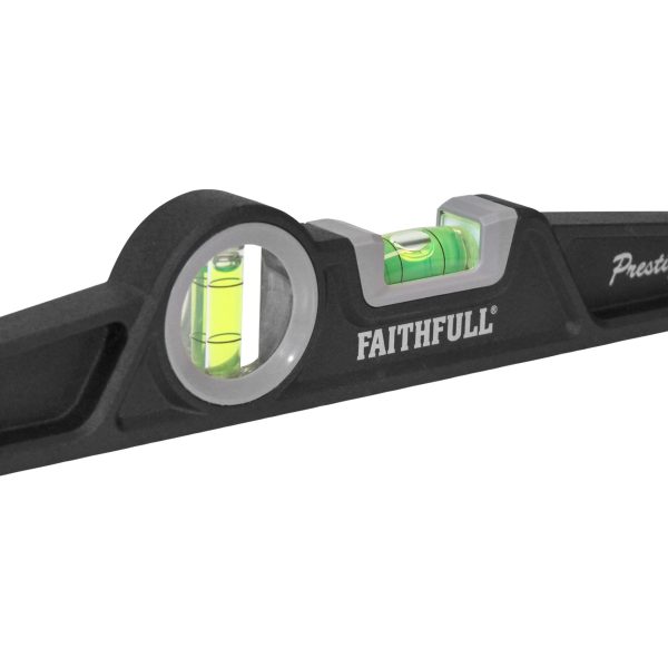 FAITHFULL Prestige Professional Heavy-Duty Scaffold Level 25cm