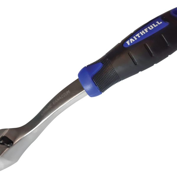 FAITHFULL Ratchet Handle Quick-Release 72 Teeth 1/4in Drive