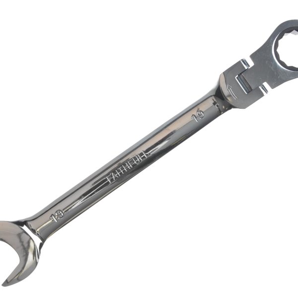 FAITHFULL Ratchet Combination Spanner Flex Head CV 20mm