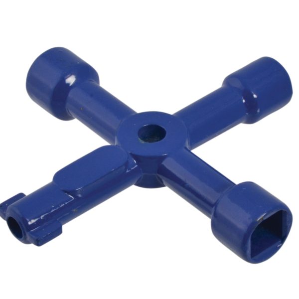 FAITHFULL 4-Way Services Utility Meter Key