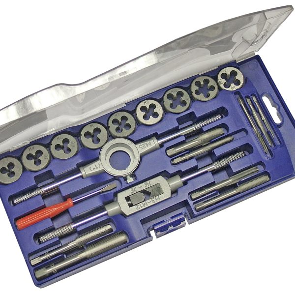 FAITHFULL Metric Tap & Die Set of 21 Carbon Steel