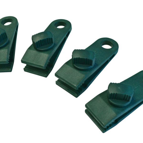 FAITHFULL Tarpaulin Clips - Set of 4