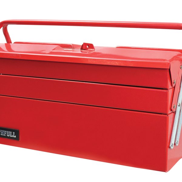 FAITHFULL FAITBC517 Metal Cantilever Toolbox - 5 Tray 40cm (16in)