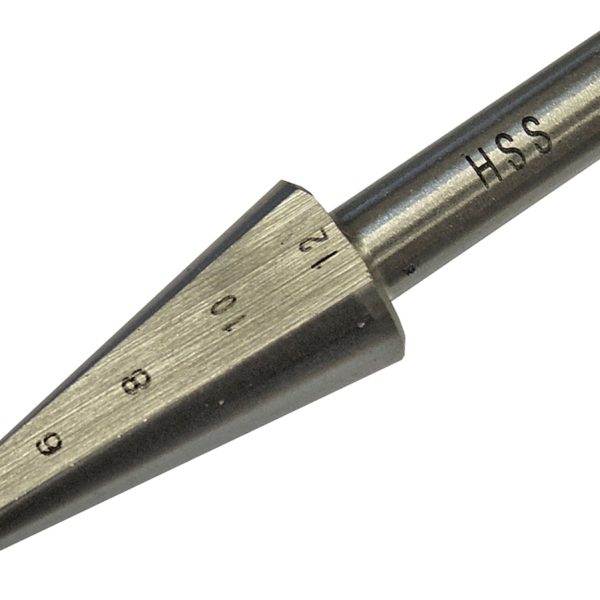 FAITHFULL HSS Taper Drill Bit 4-12mm