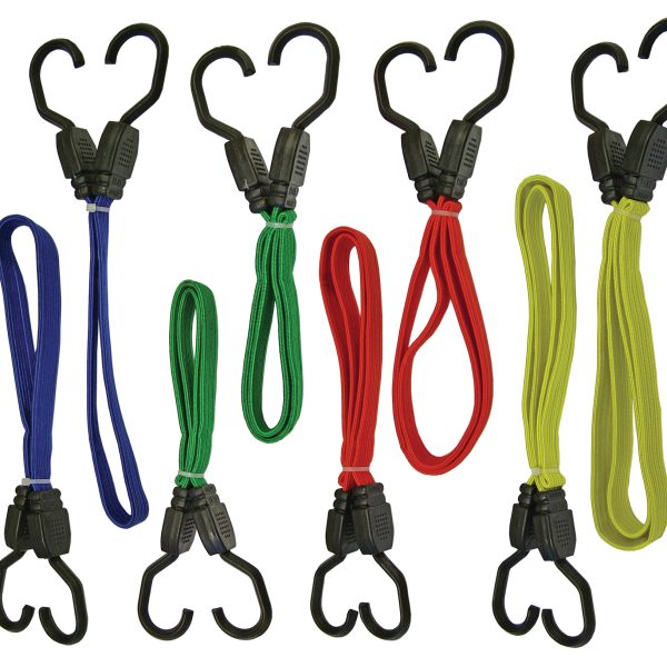 FAITHFULL Flat Bungee Cord Set 8 Piece