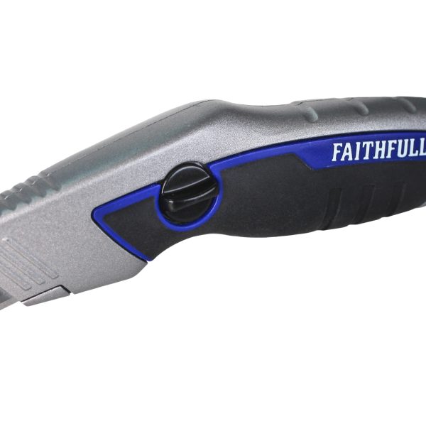 FAITHFULL Professional Fixed Blade Utility Knife