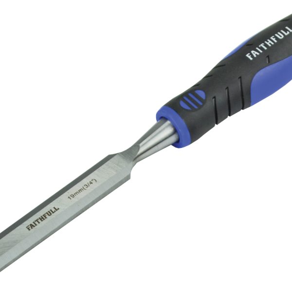FAITHFULL Soft Grip Bevel Edge Chisel 19mm (3/4in)