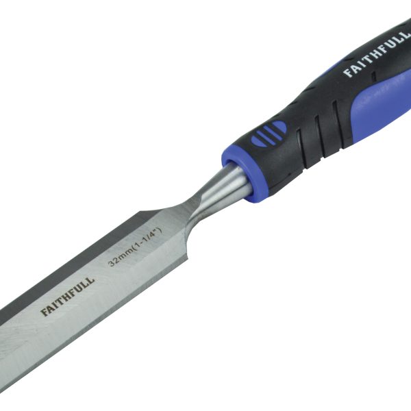 FAITHFULL Soft Grip Bevel Edge Chisel 32mm (1.1/4in)