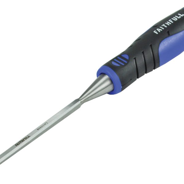 FAITHFULL Soft Grip Bevel Edge Chisel 6mm (1/4in)