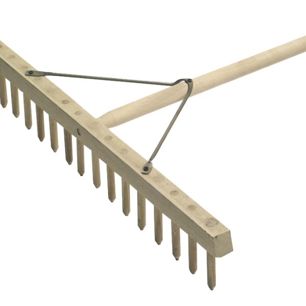 FAITHFULL Wooden Hay Rake
