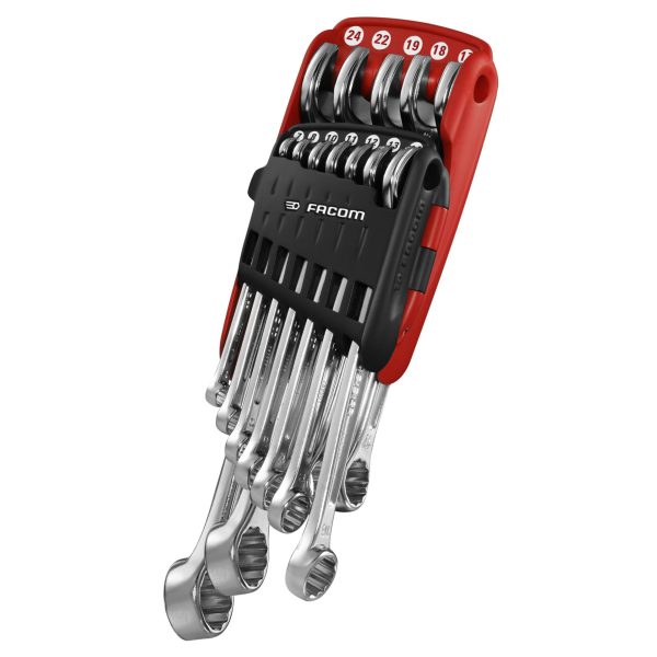FACOM 440.JP12APB Combination Spanner Set, 12 Piece
