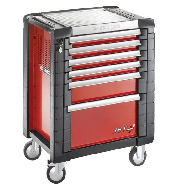 FACOM Jet.6M3 Roller Cabinet 6 Drawer Red