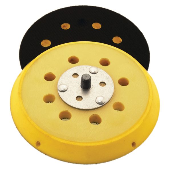 FLEXIPADS WORLD CLASS  Dual Action Sander Pad 125mm GRIP® 8 Hole 5/16 UNF