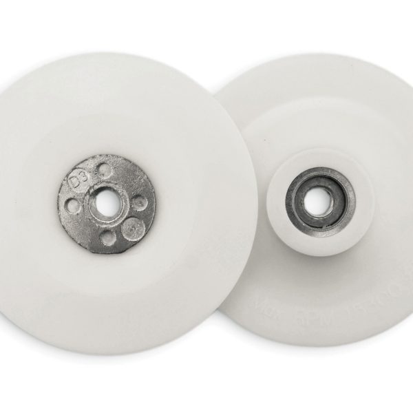 FLEXIPADS WORLD CLASS  Angle Grinder Pad White 100mm (4in) 3/8 x 24 UNF