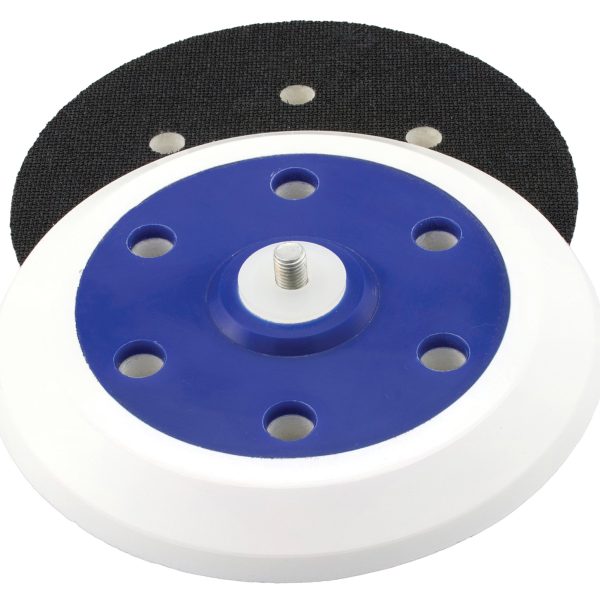 FLEXIPADS WORLD CLASS  Dual Action Sander Pad 150mm GRIP® 6 Holes 5/16 UNF Foam Layer