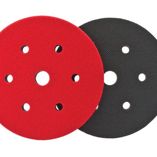 FLEXIPADS WORLD CLASS  Dual Action Cushion Pad 150mm 6 + 1 Hole GRIP®