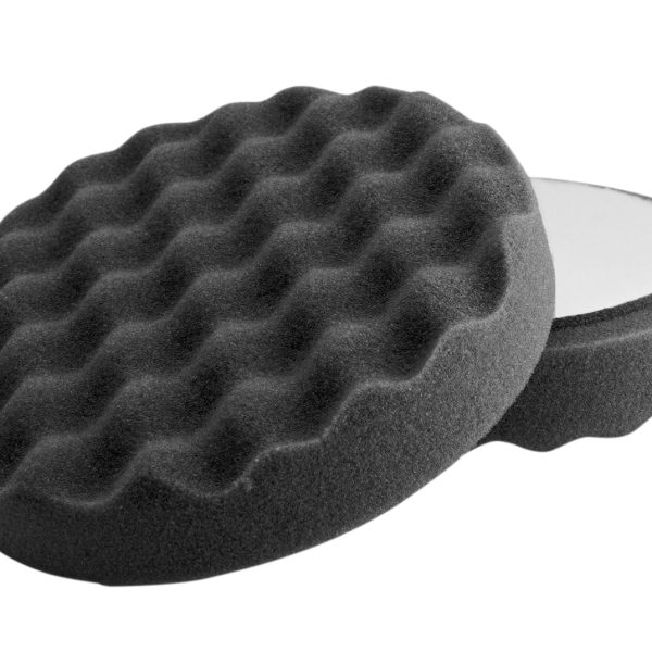 FLEXIPADS WORLD CLASS  Black Waffle Super Soft Finishing Pad 150mm
