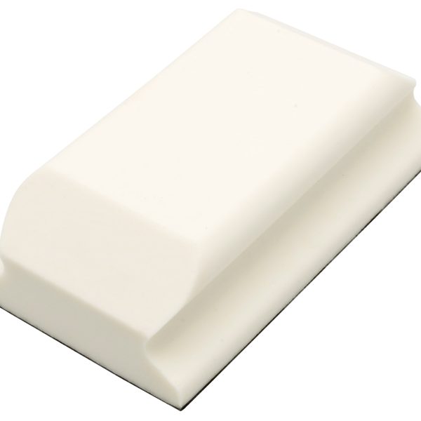 FLEXIPADS WORLD CLASS  Hand Sanding Block Shaped White PUR GRIP® 70 x 125mm